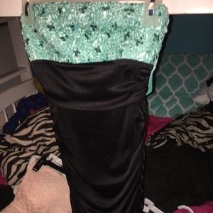 Strapless Formal dress